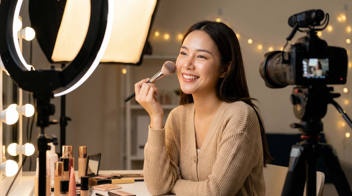 小马拉大车美妆视频教程